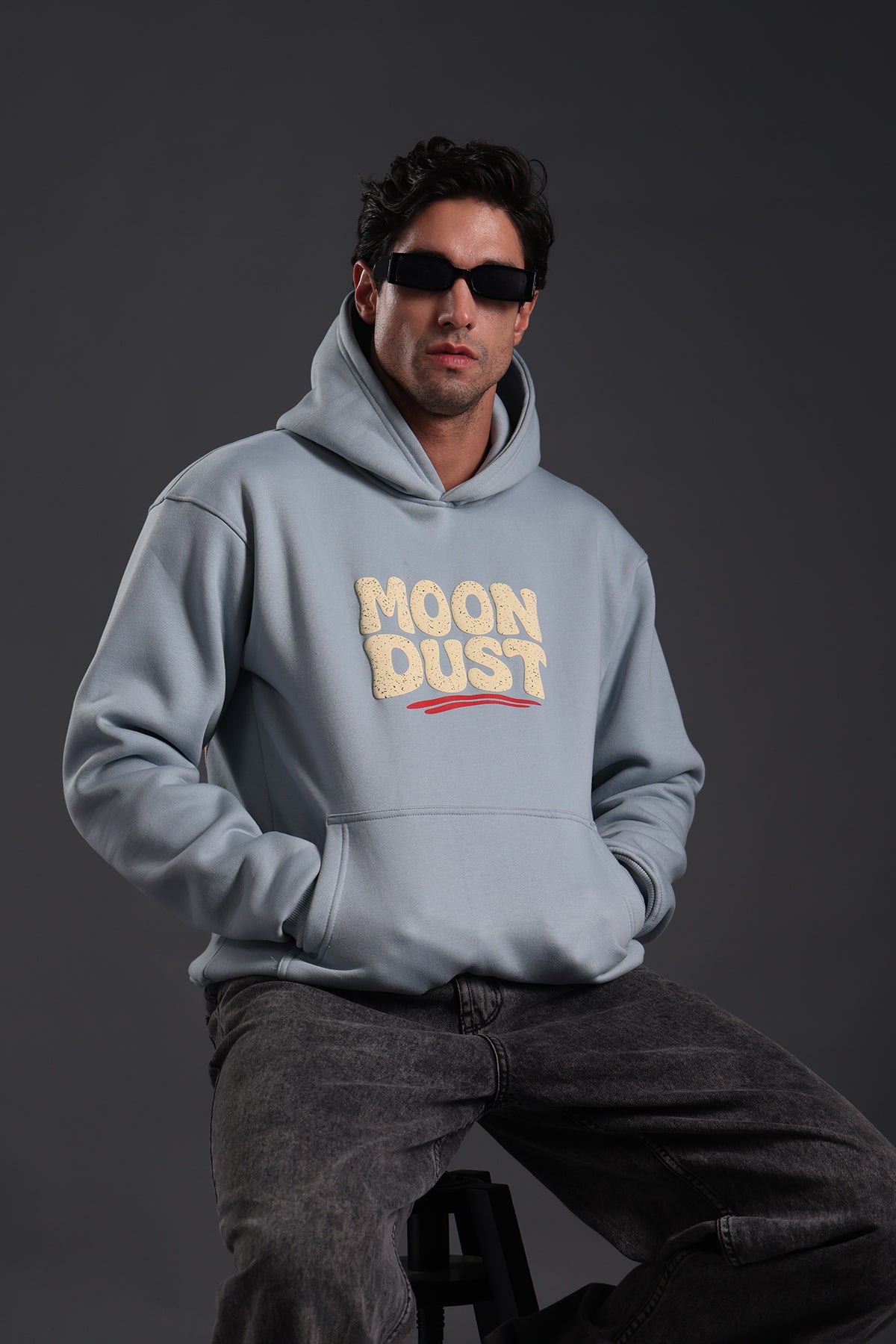 DUSTY BLUE HOODIE