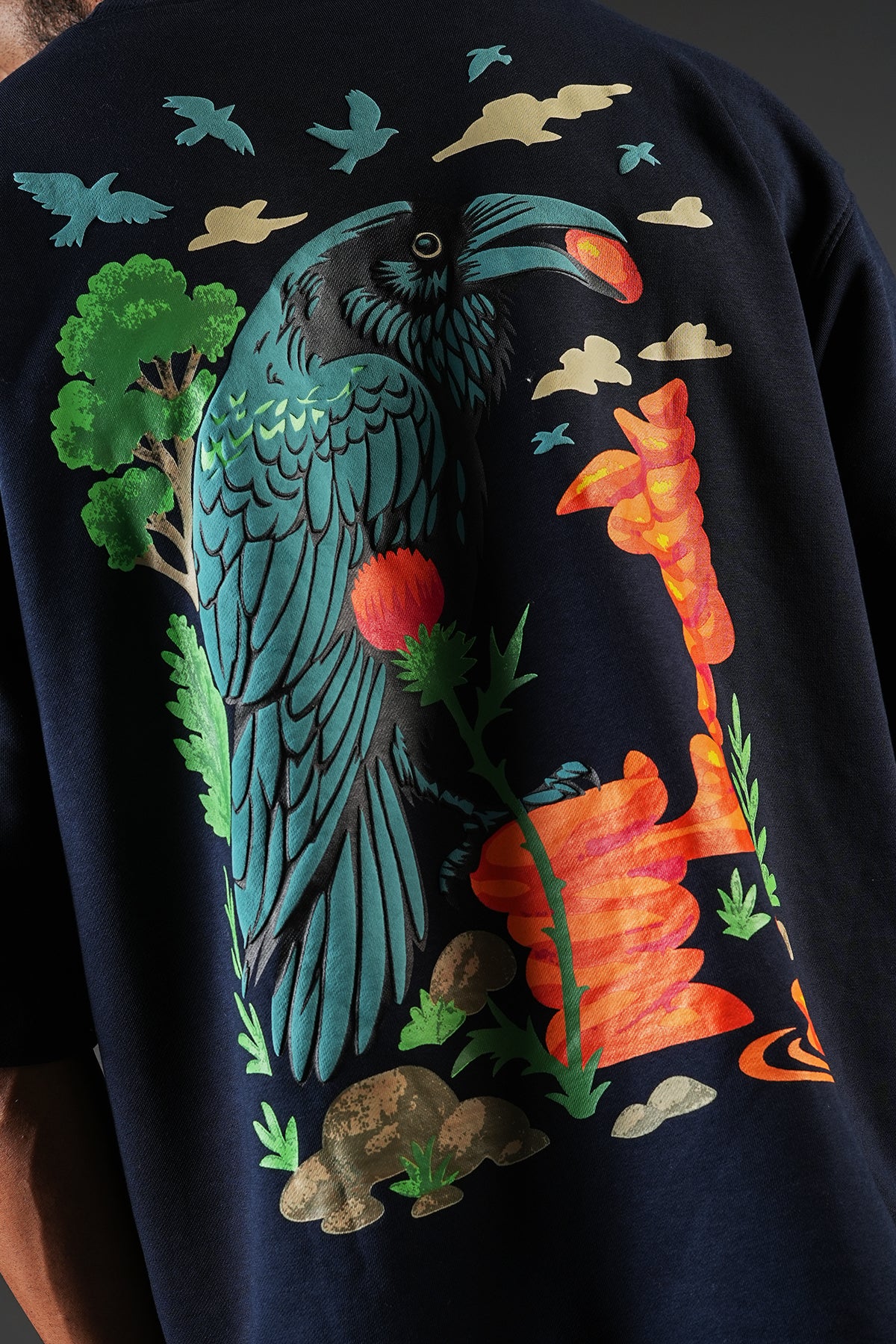 Rocking Crow Oversized T-shirt
