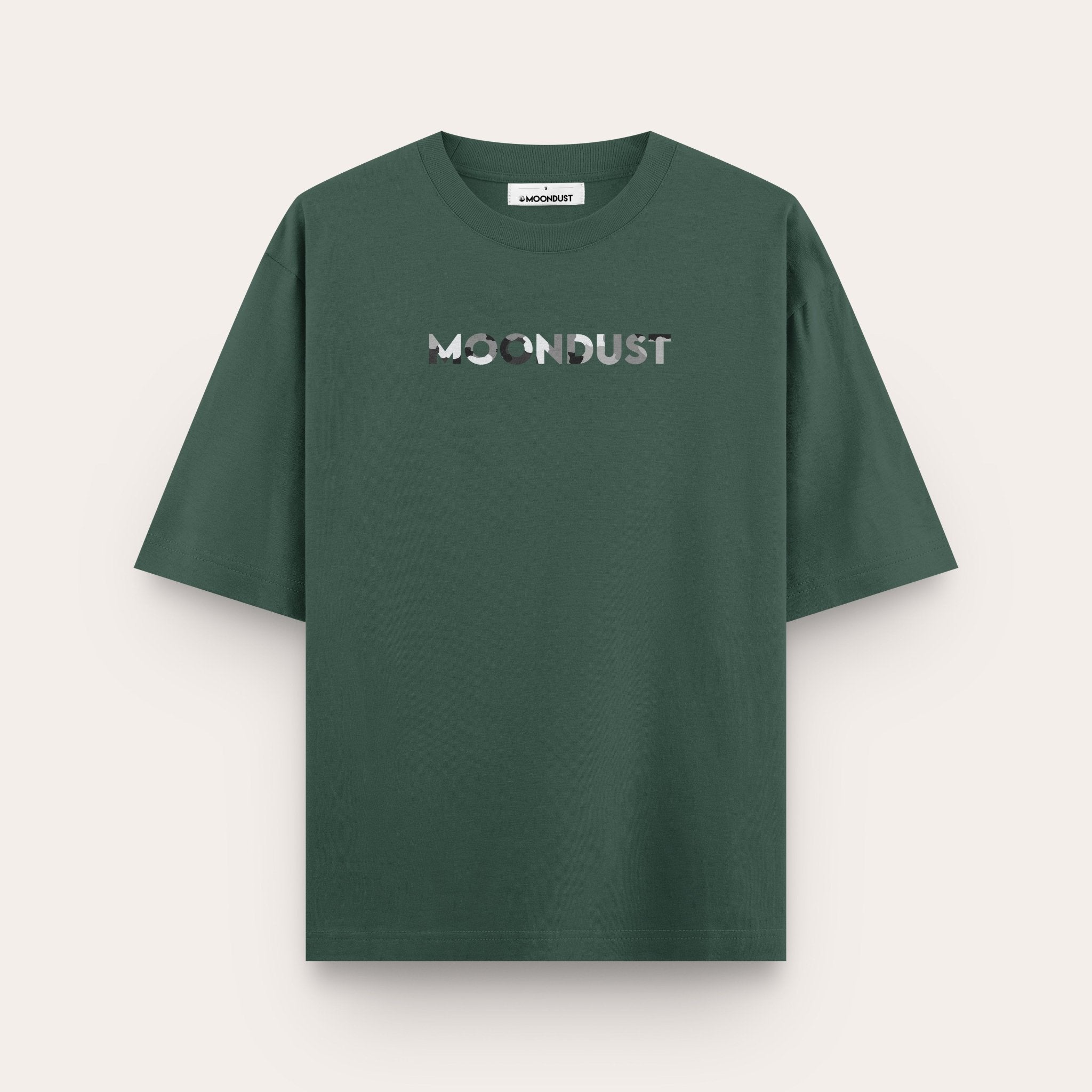 Camo Koala Green Oversize T-shirt - MOONDUST