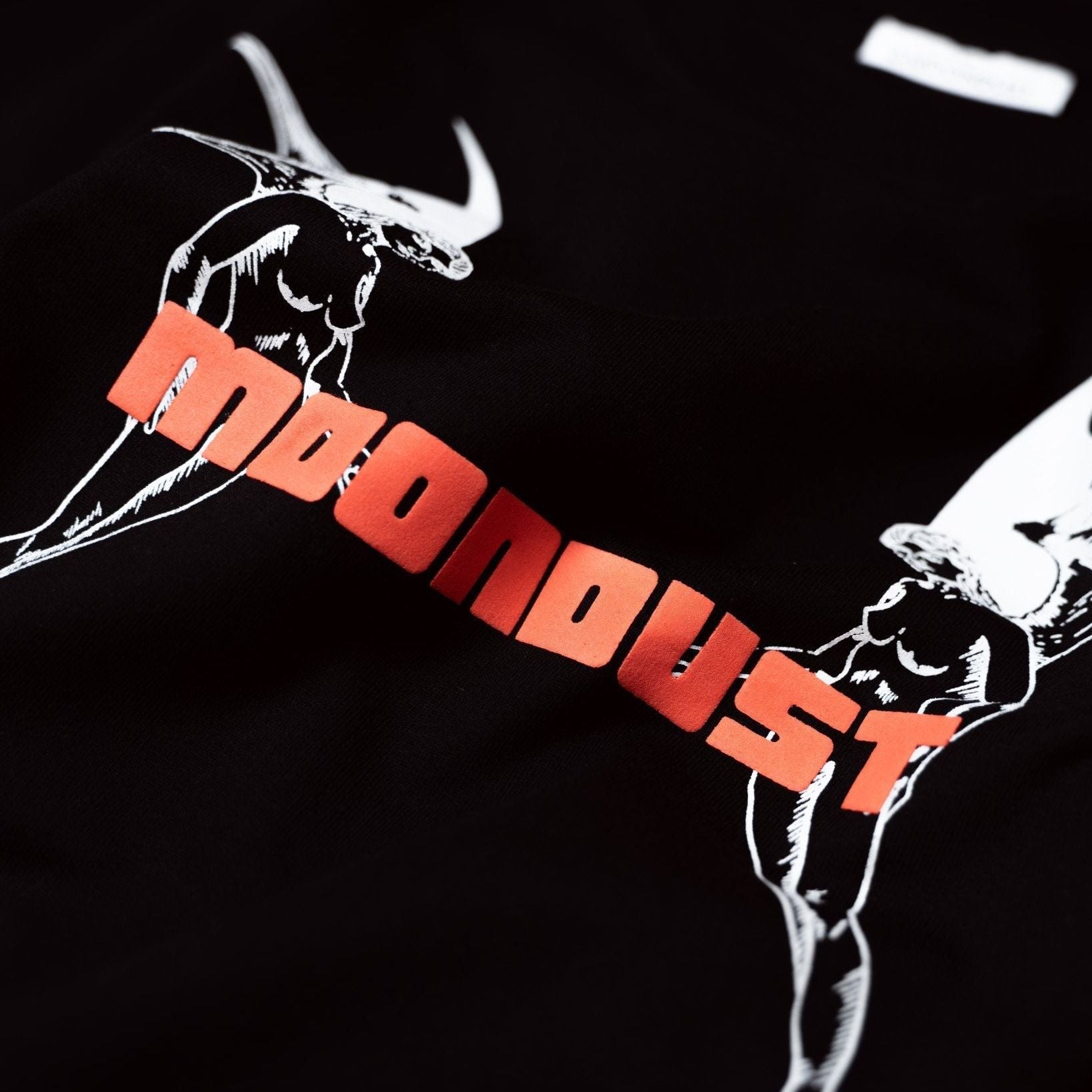 "Inferno Muse" Black Oversized Streetwear T - shirt - MOONDUST